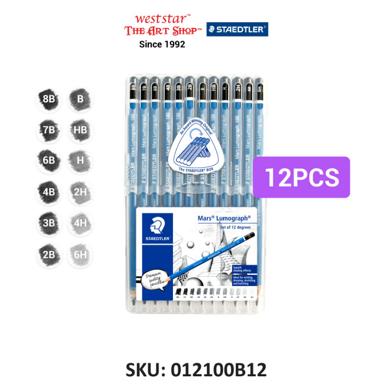 Staedtler Mars Lumograph Pencil Set