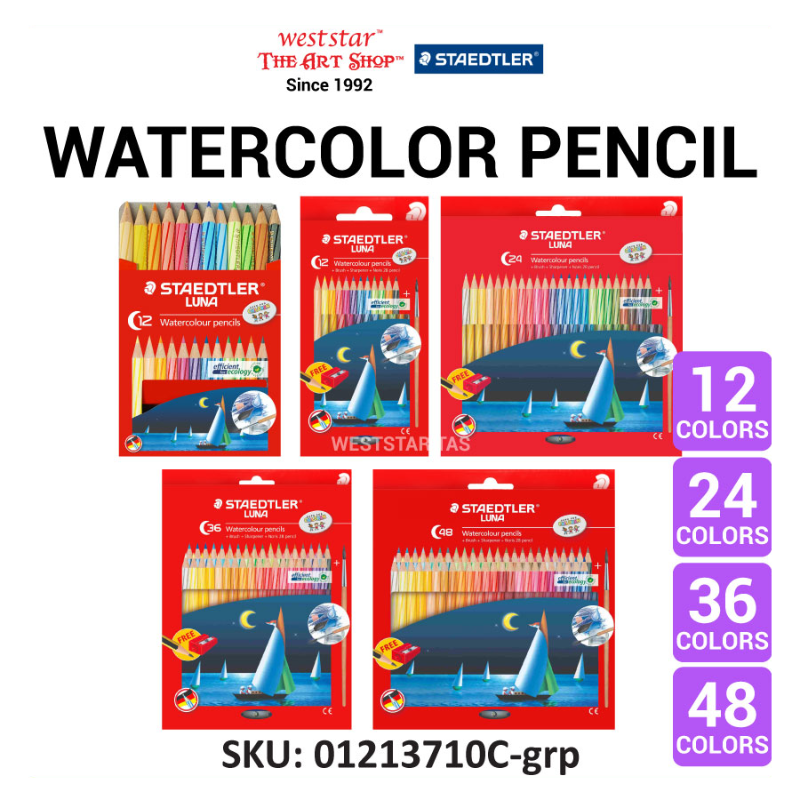 Staedtler Luna Watercolour Pencils Set