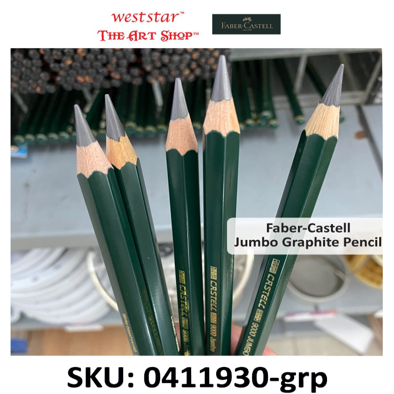 Faber-Castell 9000 Jumbo Graphite Pencil | HB-8B