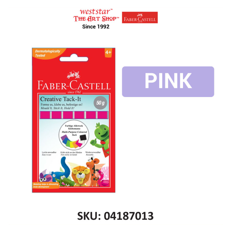 Faber-Castell Adhesive Creative Tack-It / Blu Tack (50g)