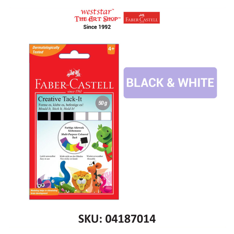 Faber-Castell Adhesive Creative Tack-It / Blu Tack (50g)