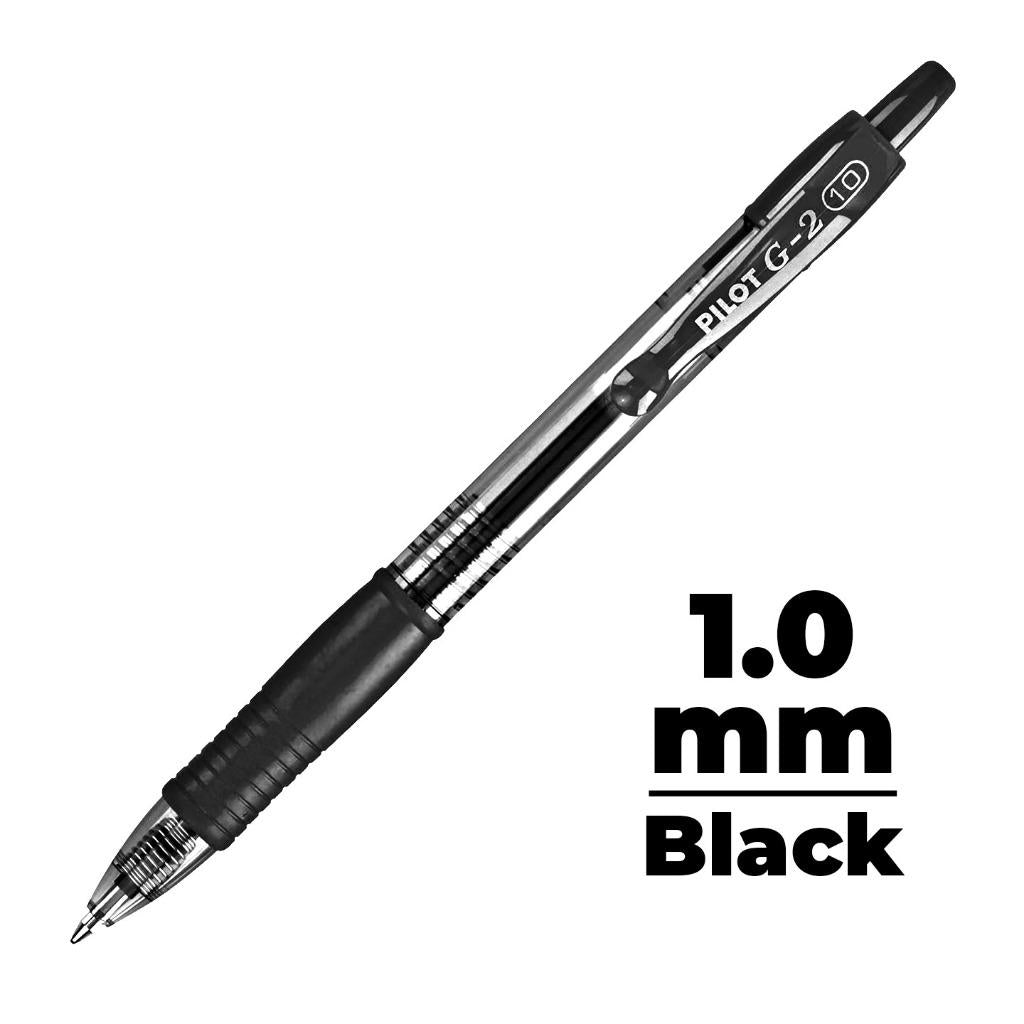 PILOT G2 Gel Pen, Pilot Retractable Gel Pen, Pilot G-2 Gel Pen - 0.38, 0.5, 0.7, 1.0 | Black / Blue / Red
