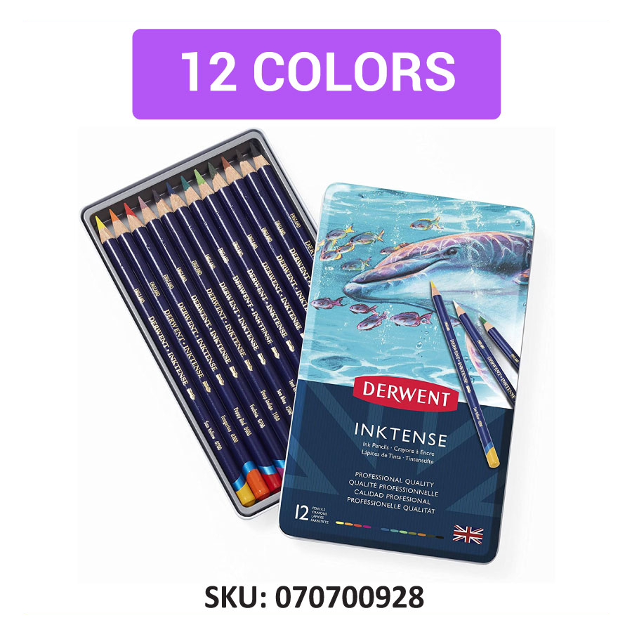 Derwent Inktense Color Pencil / Permanent Color Pencil