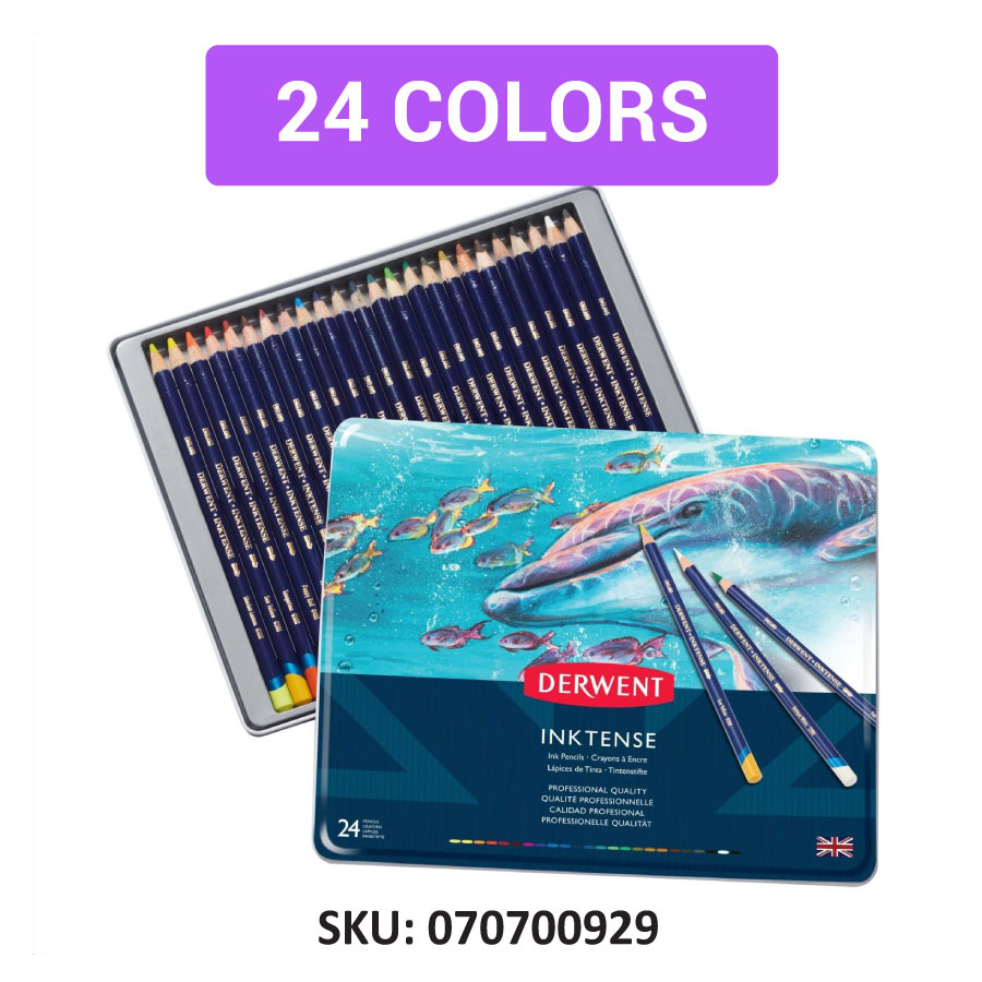 Derwent Inktense Color Pencil / Permanent Color Pencil