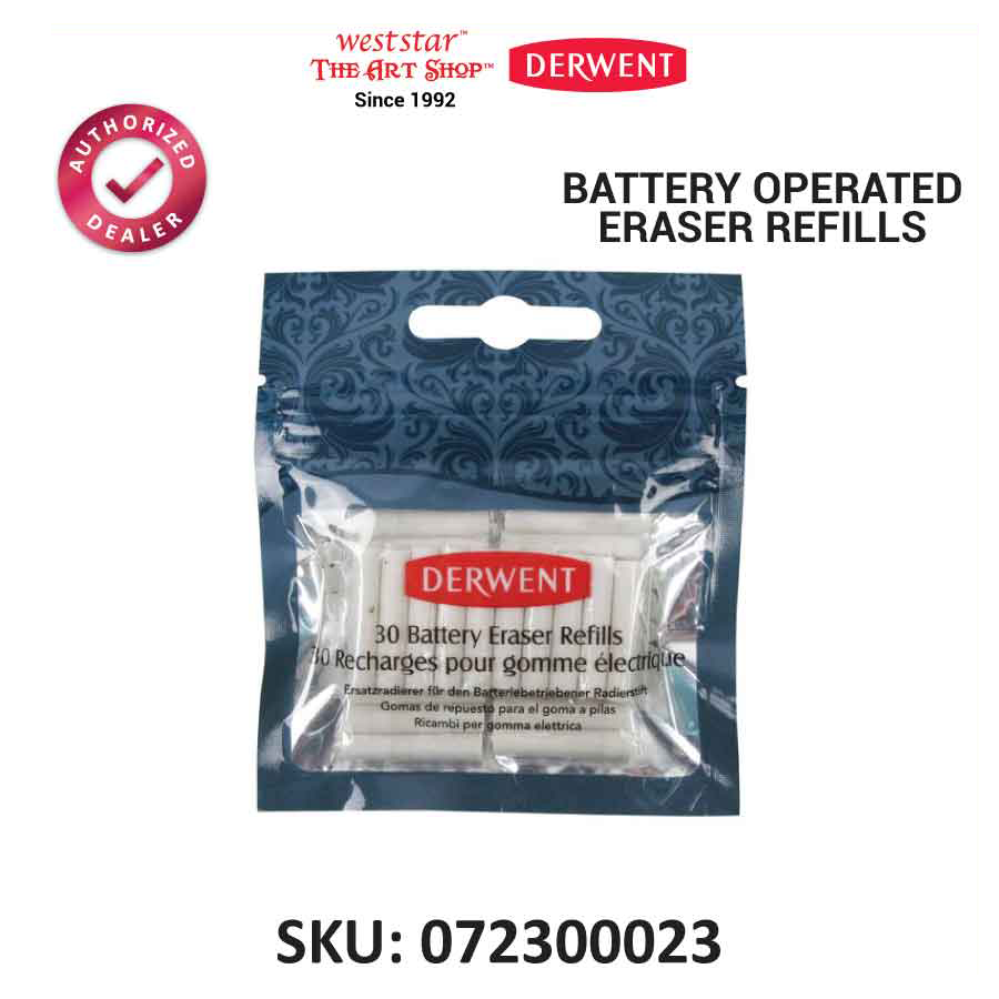Derwent Battery Eraser Refill 30 Pack