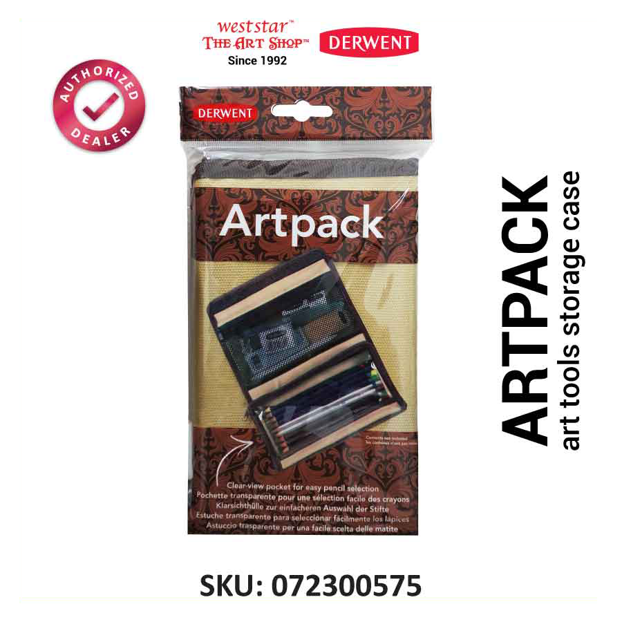 DERWENT Artpack Pencil Bag / Art Tools Storage Case (2300575)