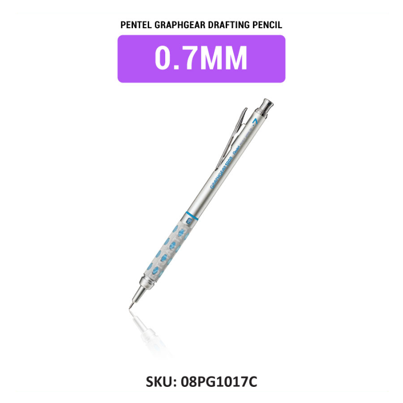 Pentel Graphgear 1000 Mechanical Pencil, Pentel Drafting Pencil  (0.3, 0.5, 0.7, 0.9mm)