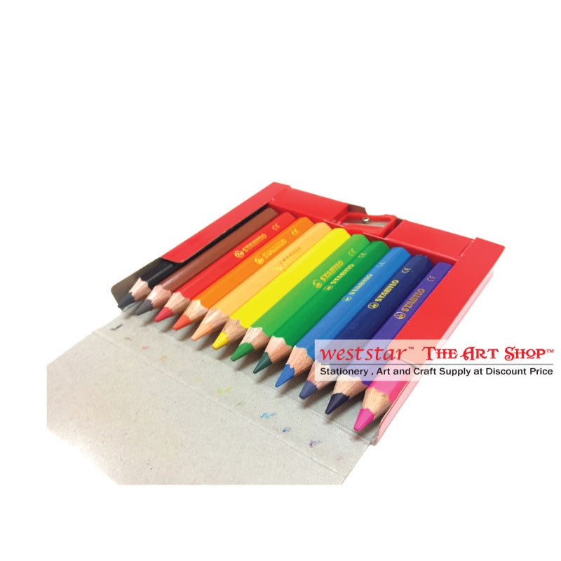 Stabilo Jumbo Color Pencil 12s