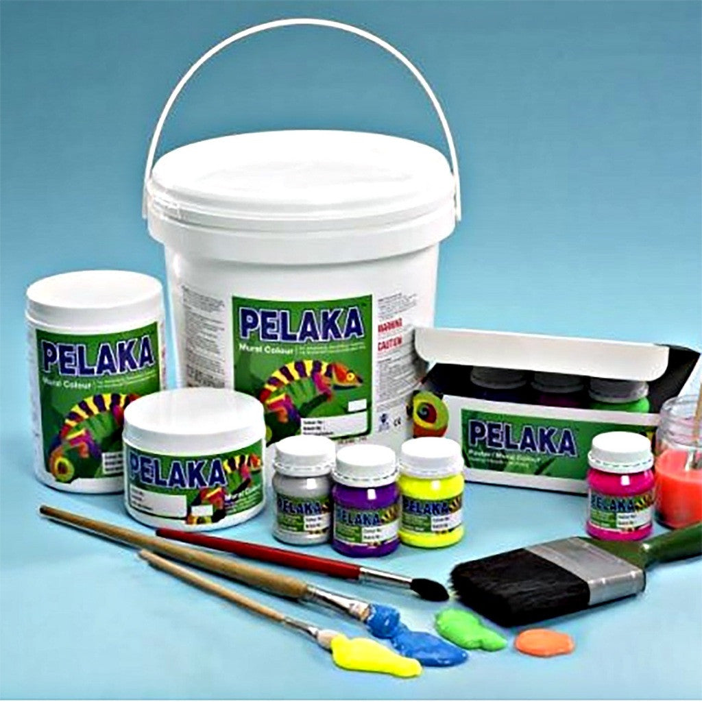 PELAKA MURAL / POSTER COLOR 1KG - NORMAL & SPECIAL COLORS