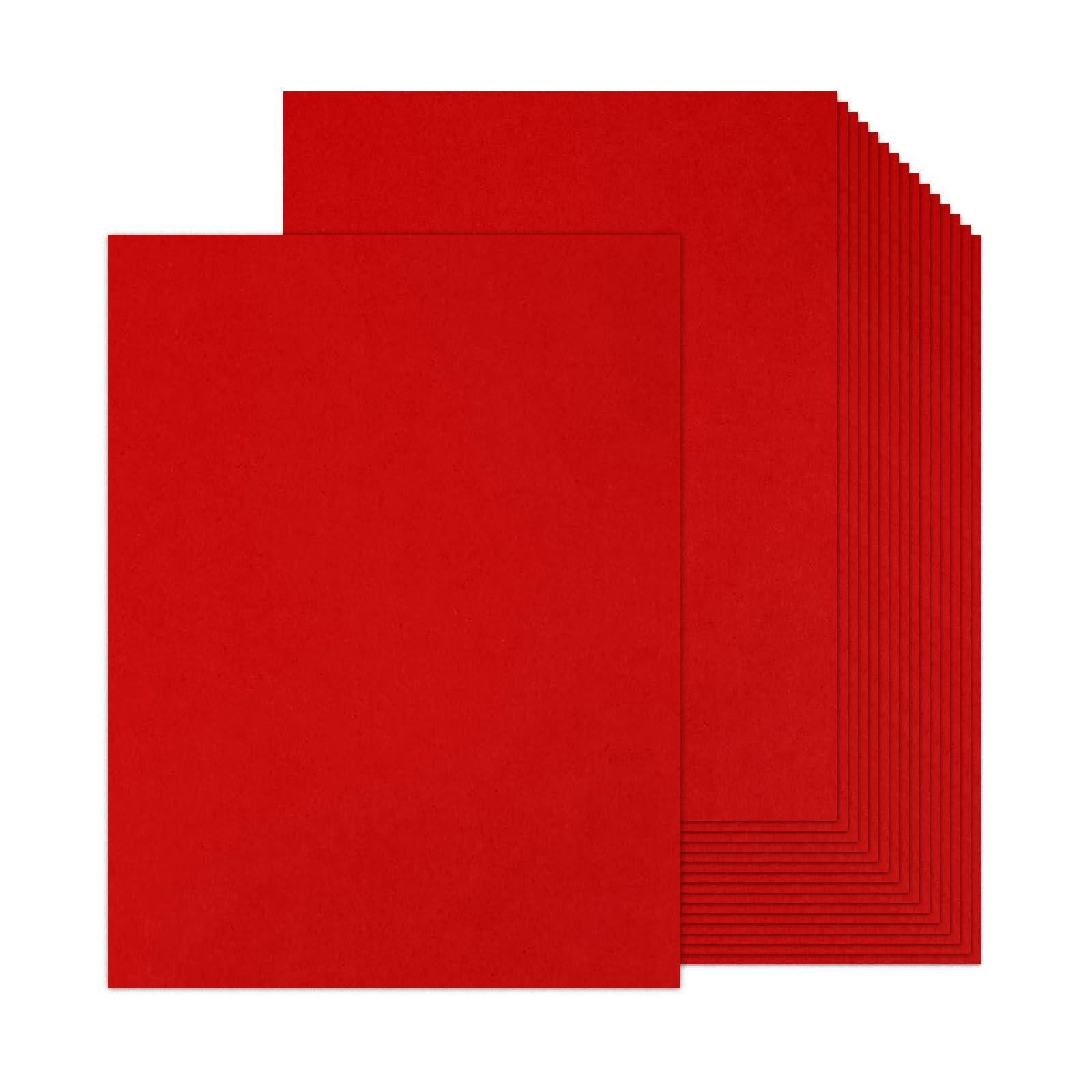 Square Origami Paper 20cm*20cm-Single Colour (RED - 100pcs)