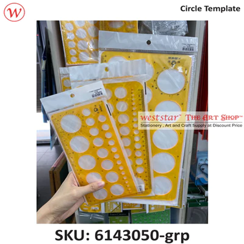 2mm to 40mm CIRCLES TEMPLATE TECHNICAL DRAWING STENCIL GOVERNING