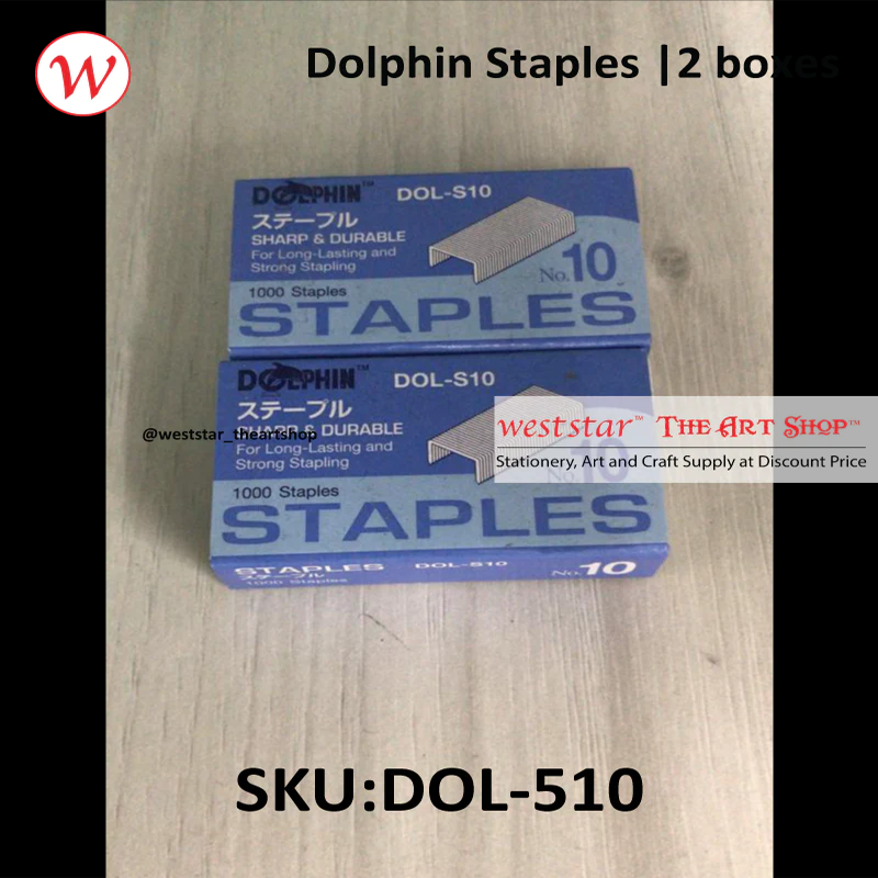 Dolphin Staples |2 boxes