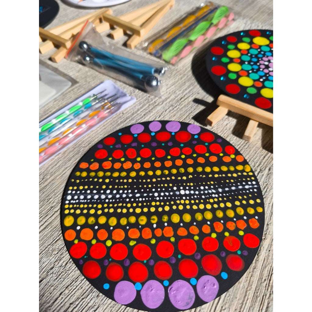 ARTYS Mandala Dotting Tools Mandala Art Kit Beginner Set DIY Mandala Painting MTL-12 (40pcs Complete Set)