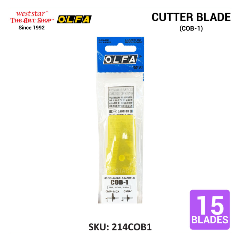 Weststar / The Art Shop Buy OLFA Blade, Olfa Spare Blade for CMP1