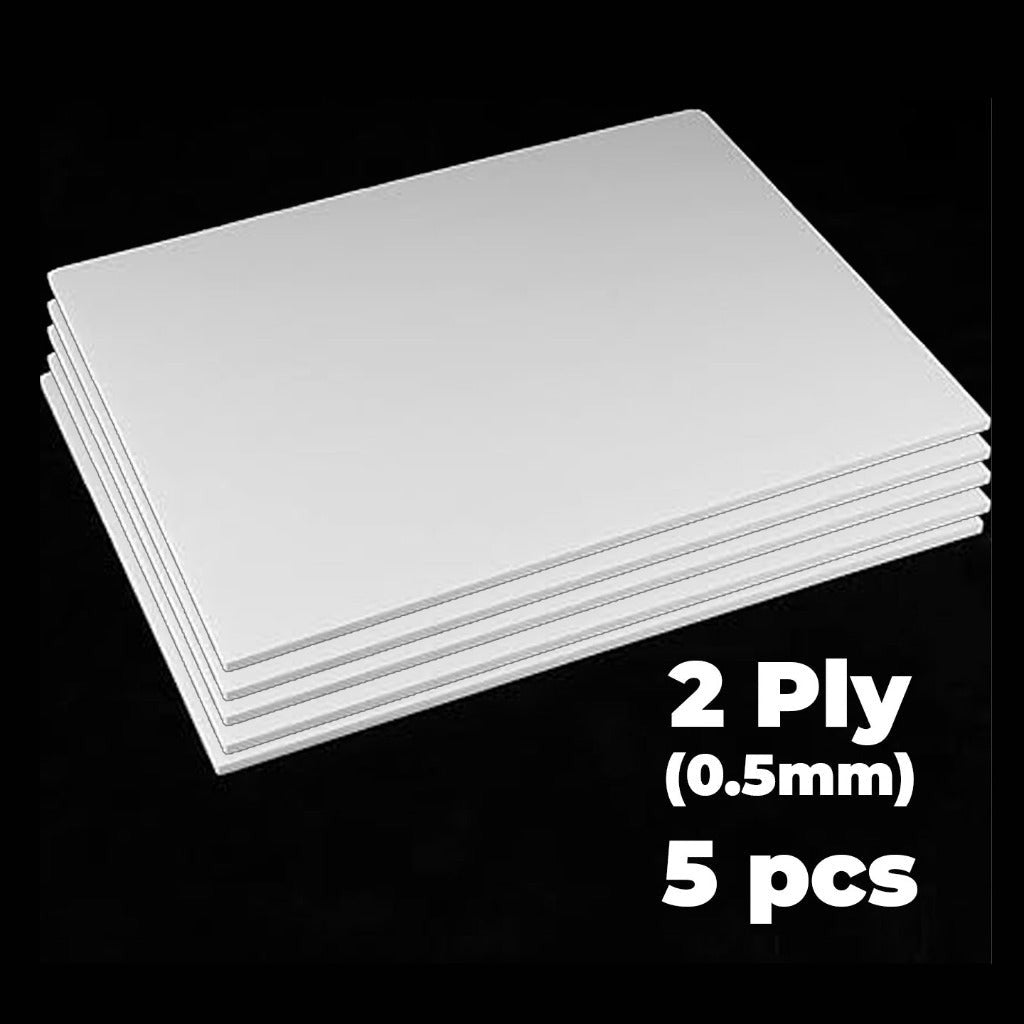 Centre White Silk Model Board | 20" x 30"