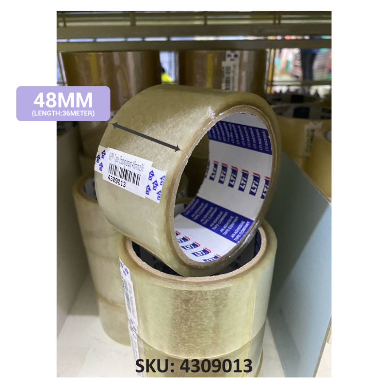 OPP Tape Transparent / Packaging Tape / Pita Pelekat