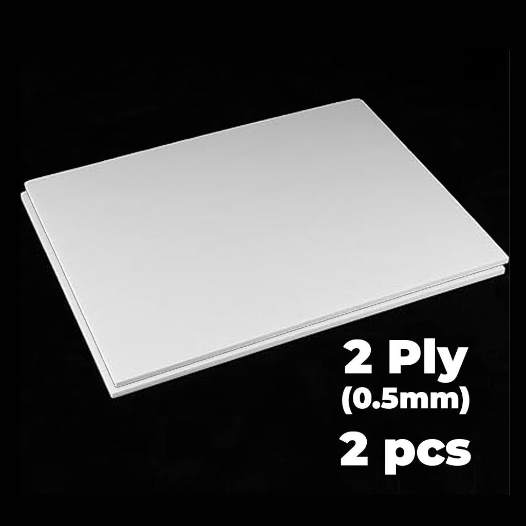 Centre White Silk Model Board | 20" x 30"