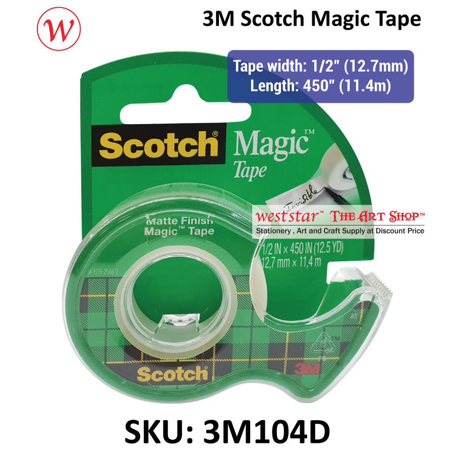 3M Scotch Magic 810 Tape | 12.7mm * 11.4m