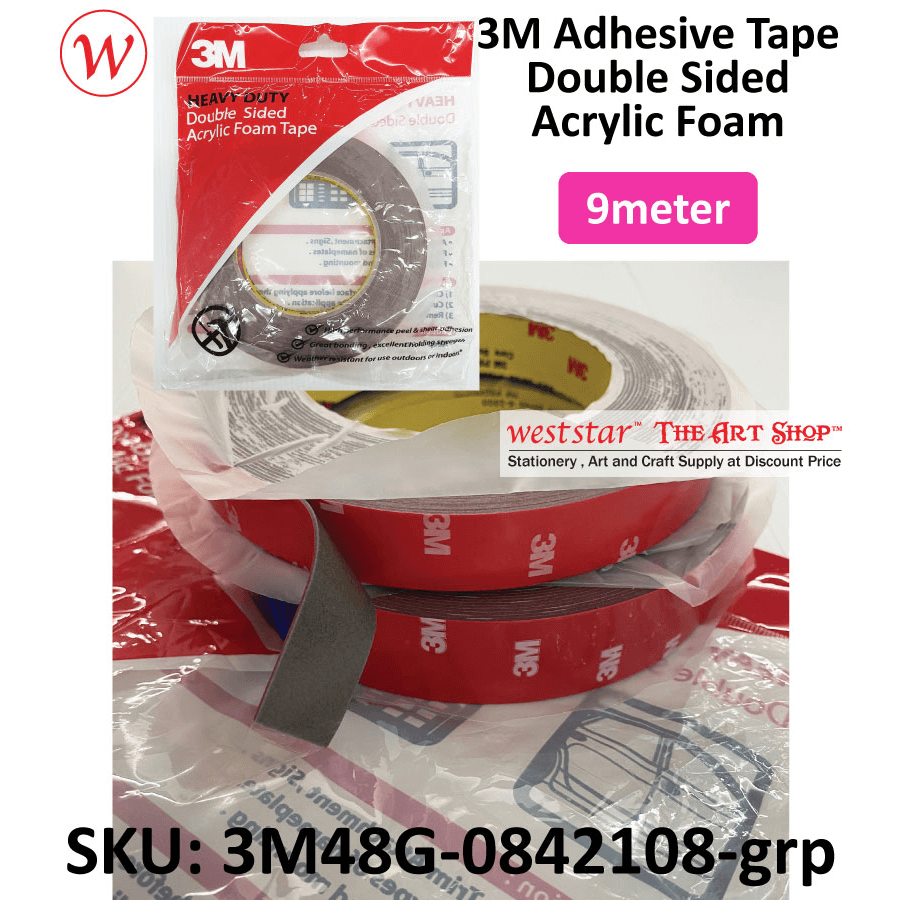 3M (42108) Acrylic Foam Tape | 9meter