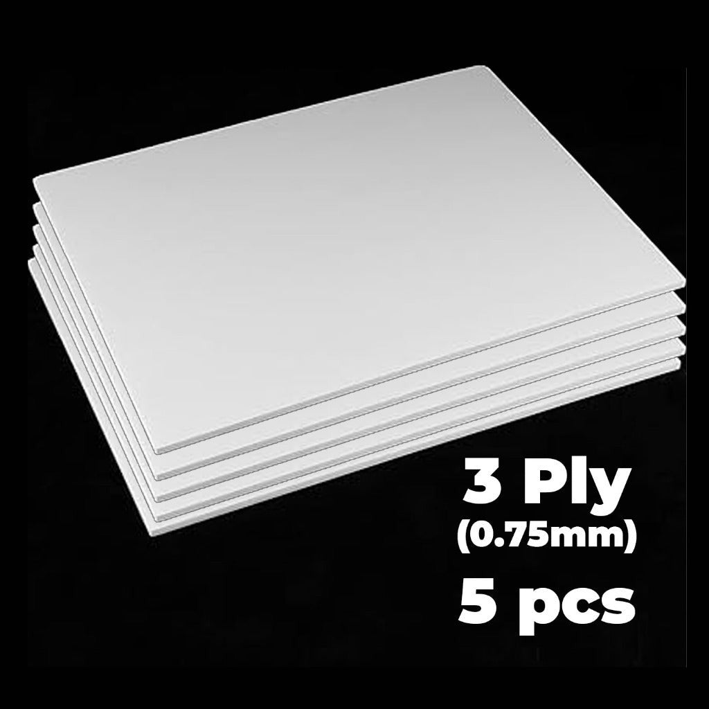 Centre White Silk Model Board | 20" x 30"