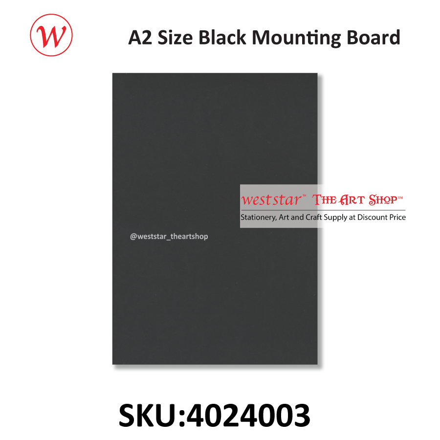 Mounting Board - BLACK