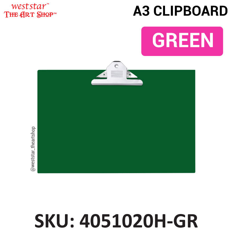 A3 Clipboard - Jumbo Clip | Horizontal