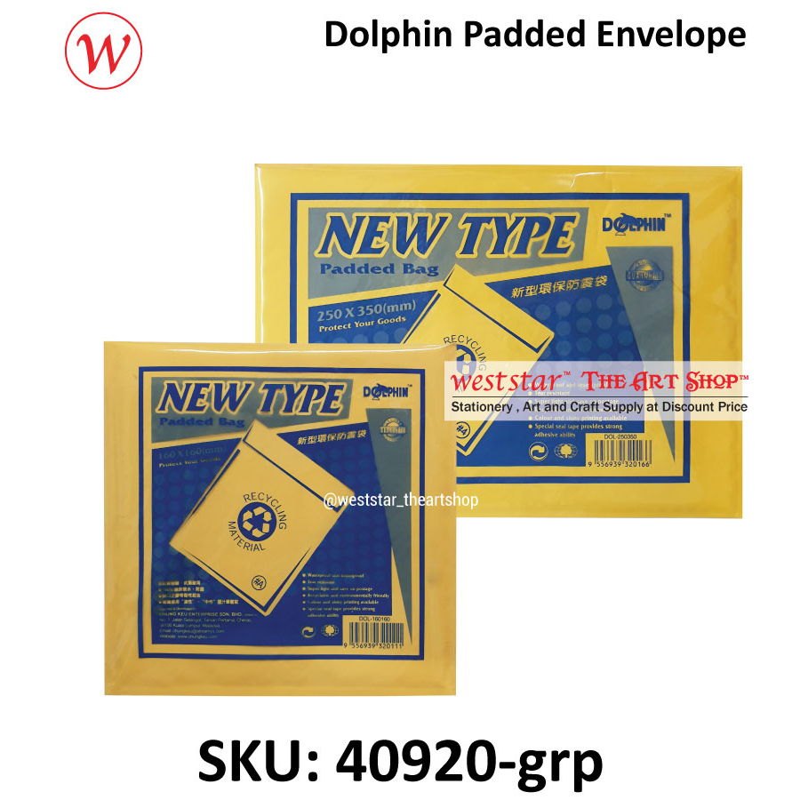 Dolphin Padded Envelope | Bubble Envelope