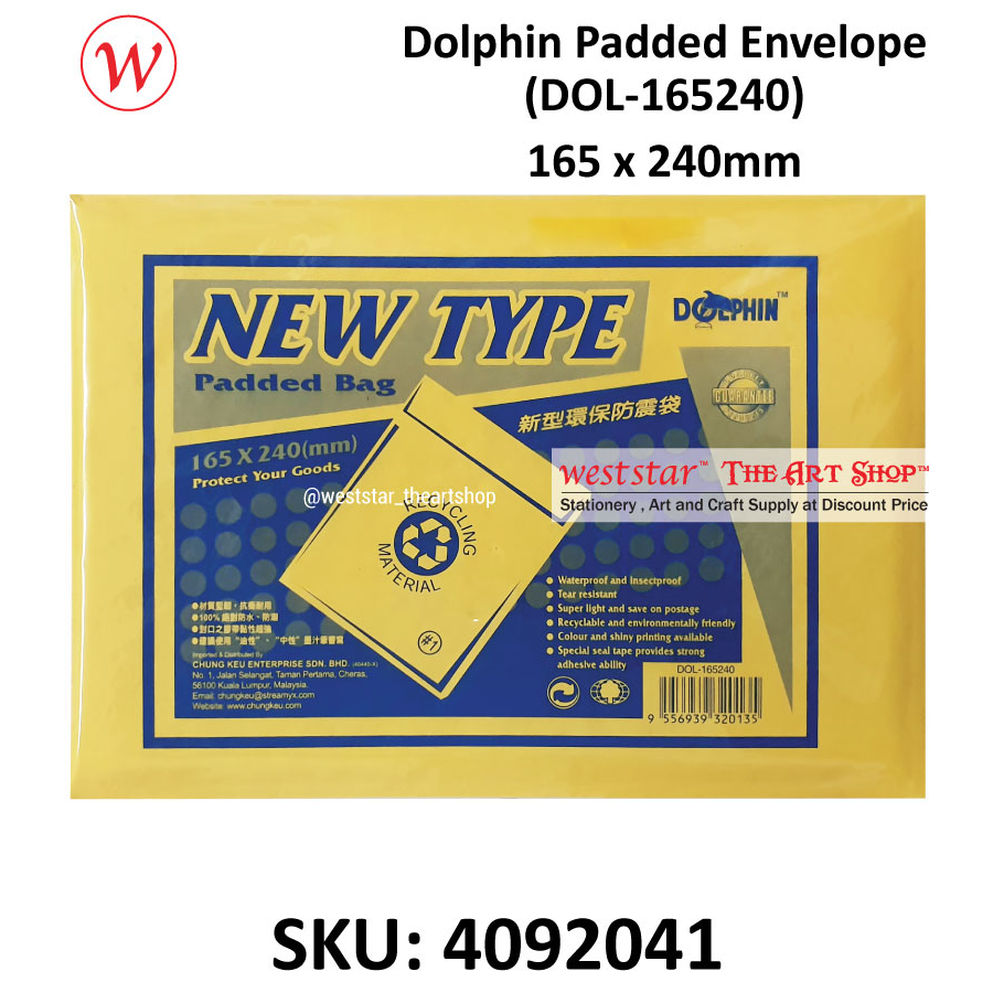 Dolphin Padded Envelope | Bubble Envelope
