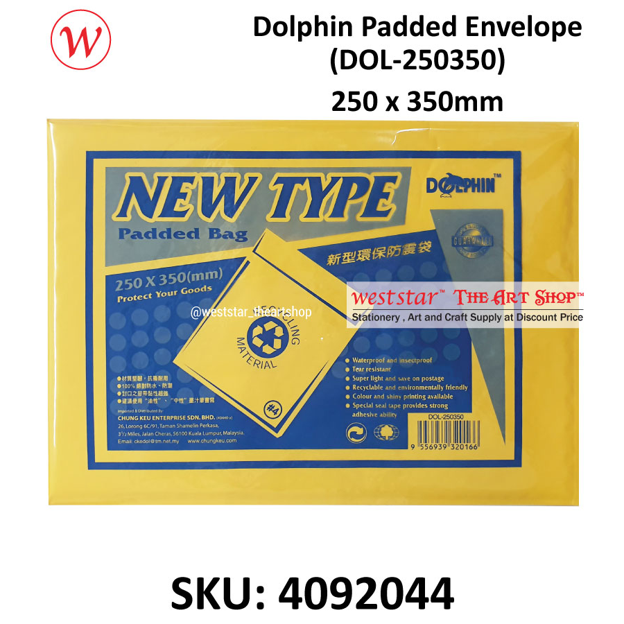 Dolphin Padded Envelope | Bubble Envelope