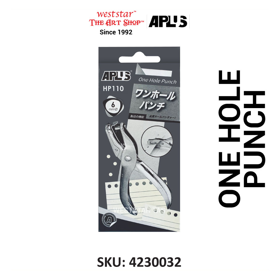 Aplus One Hole Punch (HP110) , Economical One Hole Punch-1