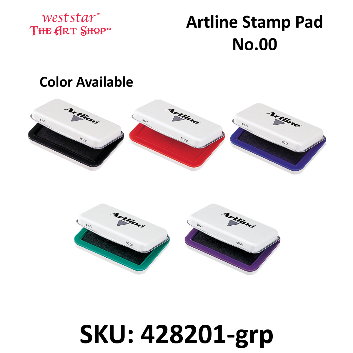 Artline Stamp Pad No.00 ( Small ) | grp