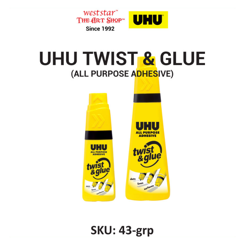UHU Twist & Glue 35ml , 90ml