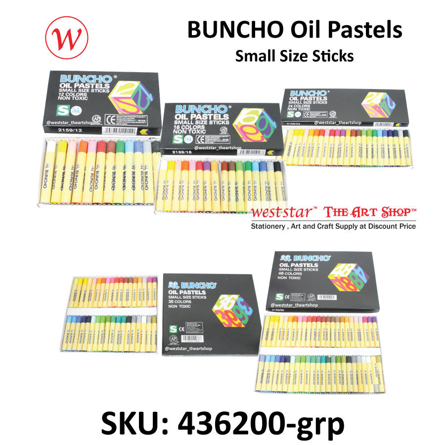 Buncho Oil Pastel Set | Non Toxic