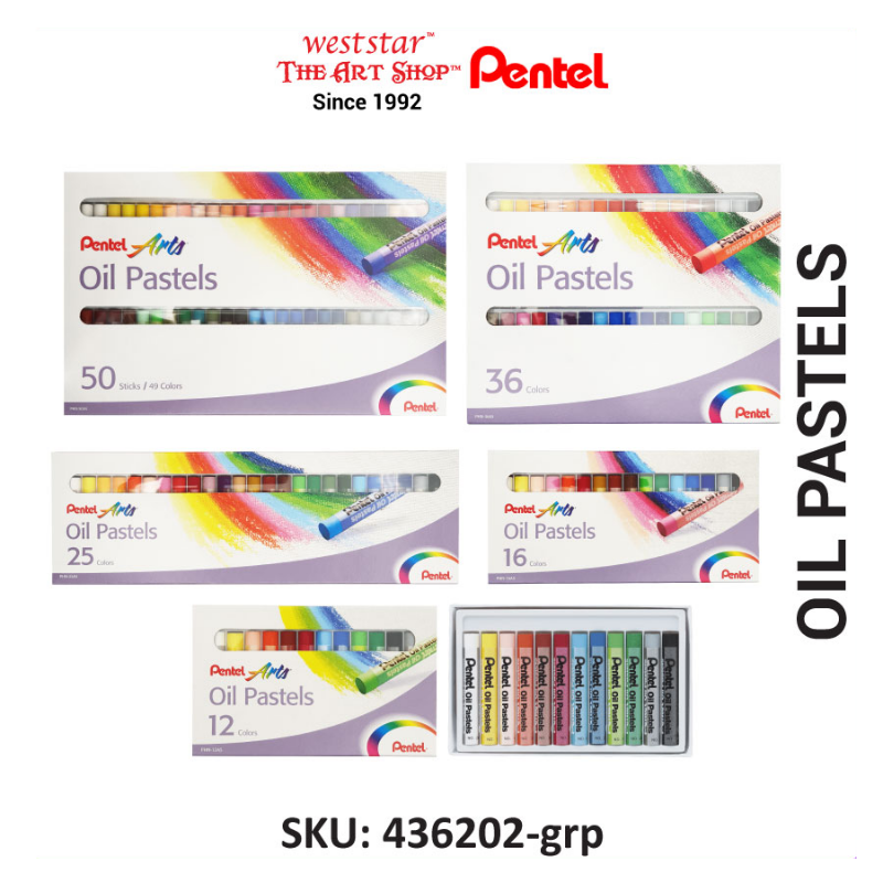 Pentel Oil Pastel PHN