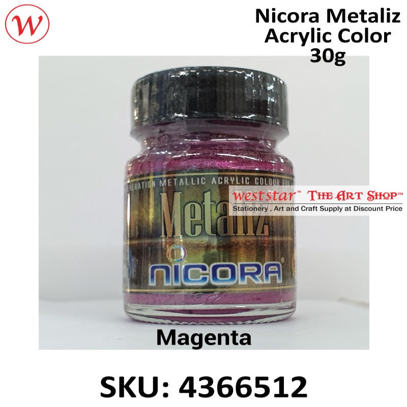 Metaliz Acrylic Colour 30g