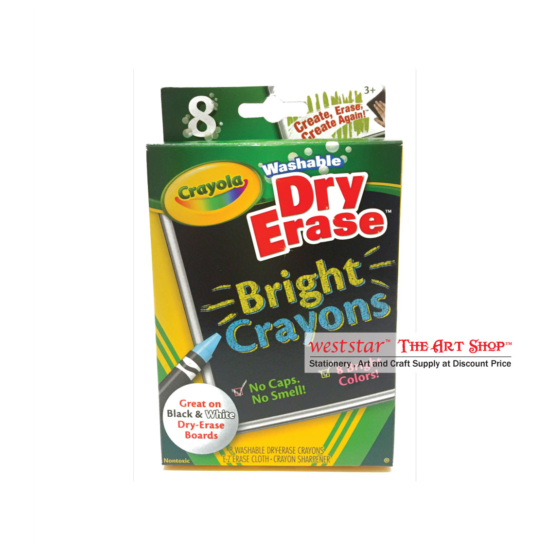 Crayola Dry Erase Crayon 8pcs
