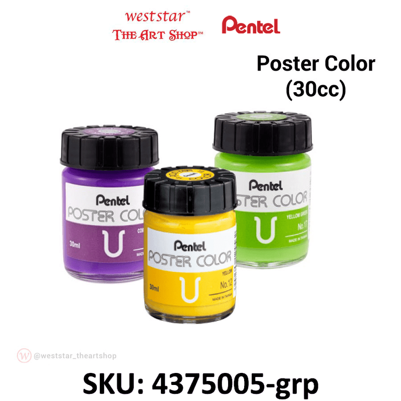 Pentel Poster Color | 30cc