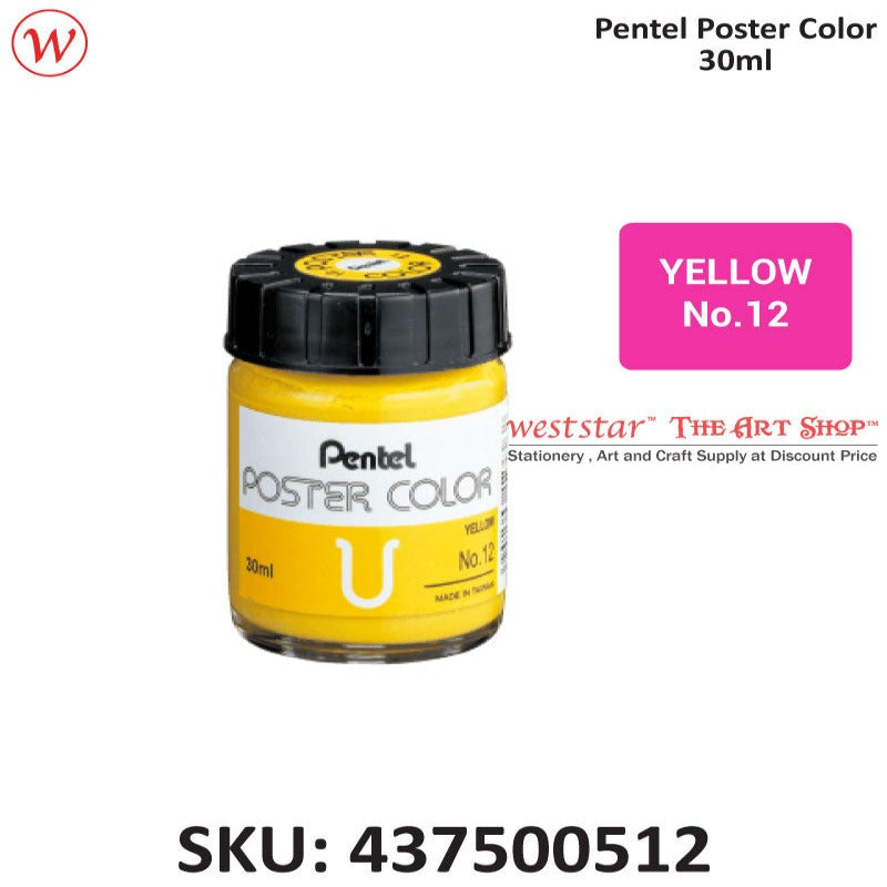 Pentel Poster Color | 30cc