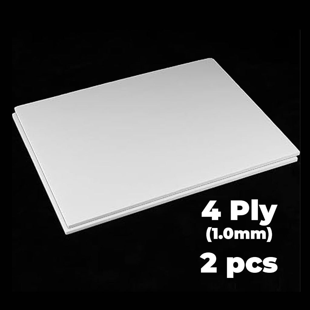 Centre White Silk Model Board | 20" x 30"