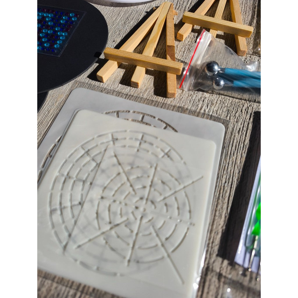 ARTYS Mandala Dotting Tools Mandala Art Kit Beginner Set DIY Mandala Painting MTL-12 (40pcs Complete Set)