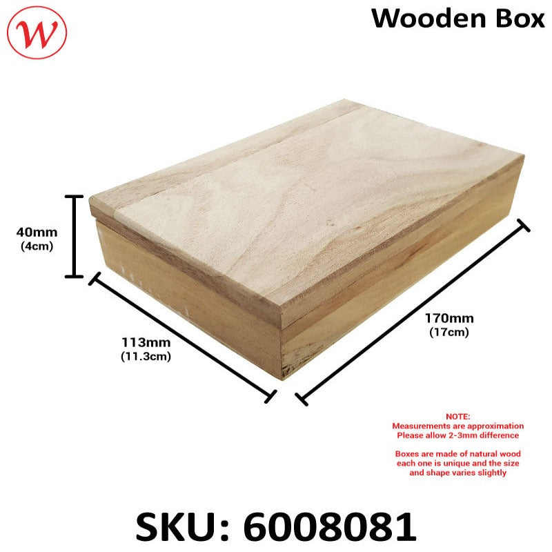 Plain Wooden Box