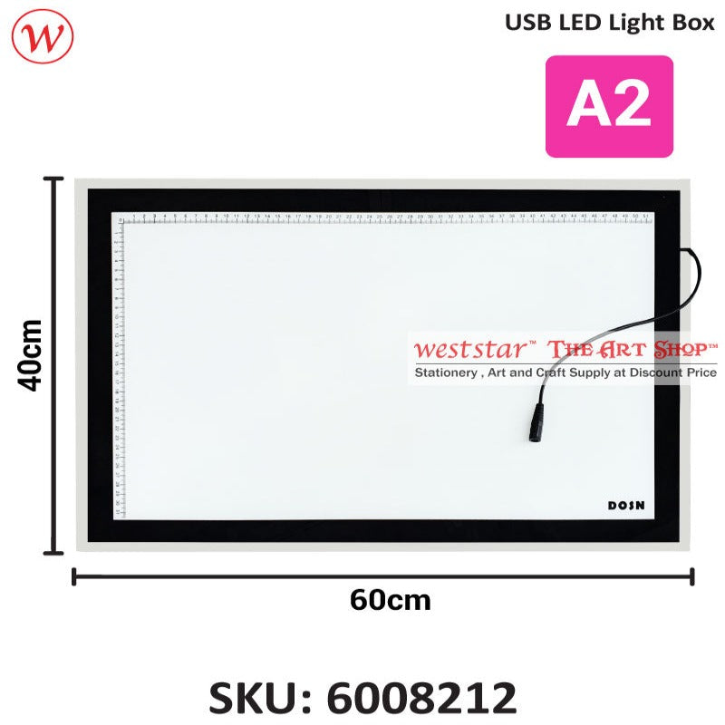 USB LED Light Box | A3 / A2