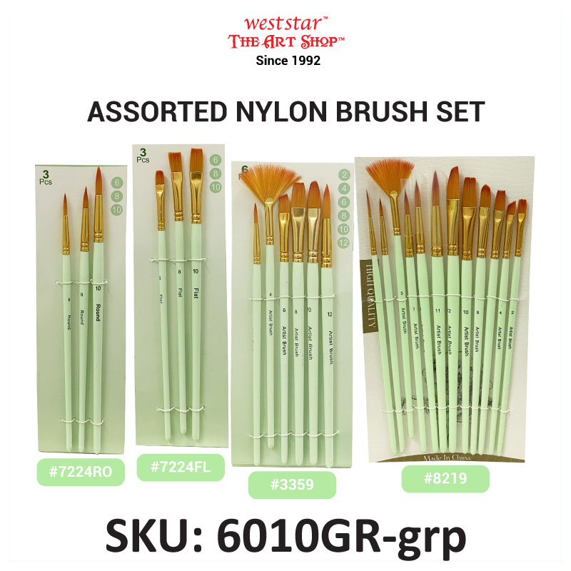 Assorted Nylon Brush Set *Value Pack*