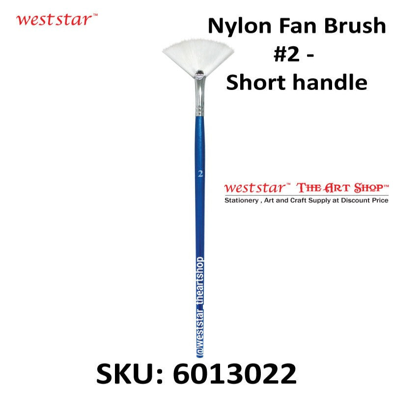 Weststar Nylon Fan Brush | Short / Long Handle