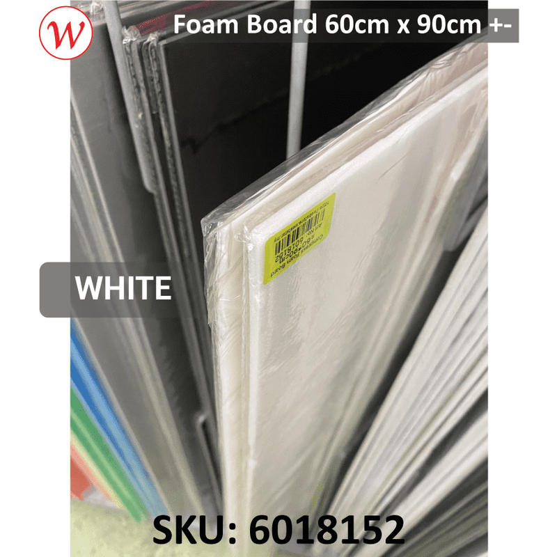Compress Foam Board 60*90cm+- | White