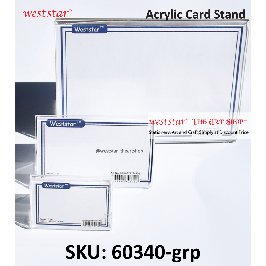 Acrylic Card Stand