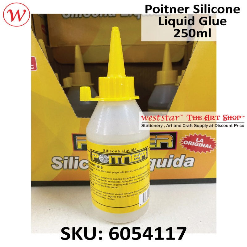 Poitner Silicone Liquid Glue, Glue for foam board, pvc board, polystrene, card board etc