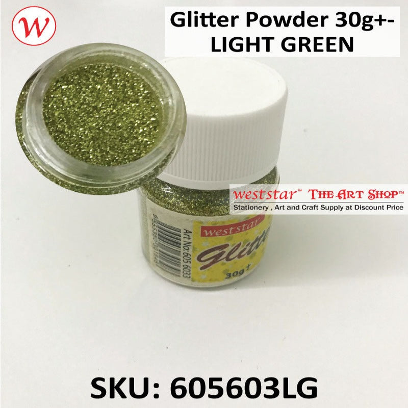 Weststar Glitter Powder / Glow Powder for Art Craft / Serbuk Kilat - 30gm+-