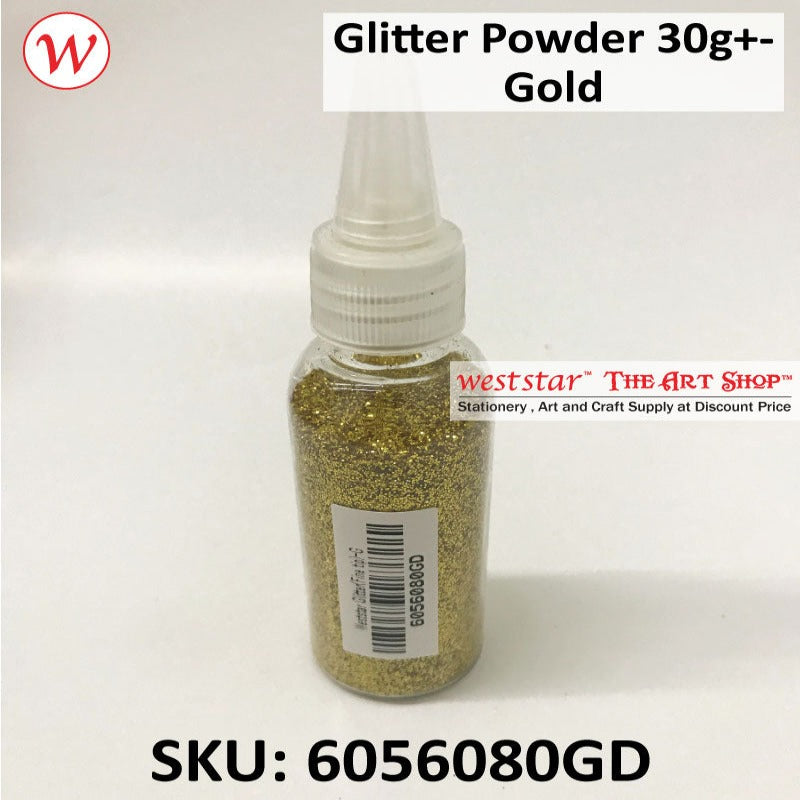 Weststar Glitter Powder / Glow Powder for Art Craft / Serbuk Kilat - 30gm+-