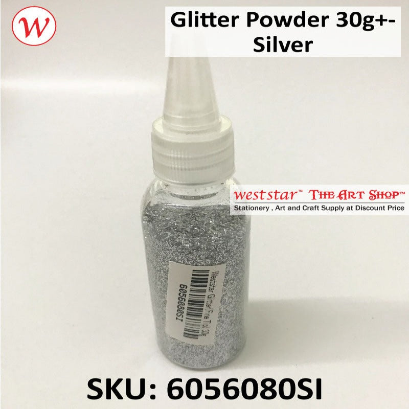 Weststar Glitter Powder / Glow Powder for Art Craft / Serbuk Kilat - 30gm+-